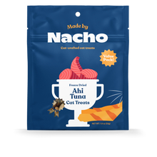 Load image into Gallery viewer, Made By Nacho Freeze-Dried Ahi Tuna Cat Treat