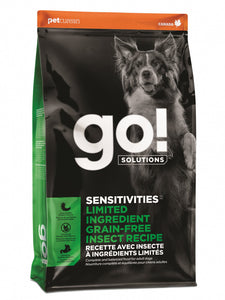 Go! Solutions Sensitives Limited Ingredient Grain Free Insect for Dogs