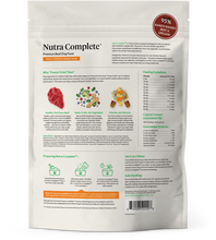 Load image into Gallery viewer, Ultimate Pet Nutrition Freeze Dried Nutra Complete Beef Dog Food