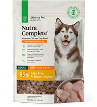 Load image into Gallery viewer, Ultimate Pet Nutrition Freeze Dried Nutra Complete Chicken Dog Food