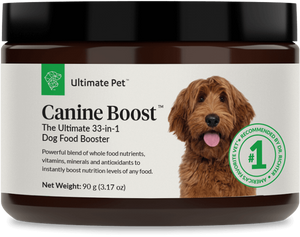 Ultimate Pet Nutrition Canine Boost 33-in-1 Nutritional Supplement Topper for Dogs
