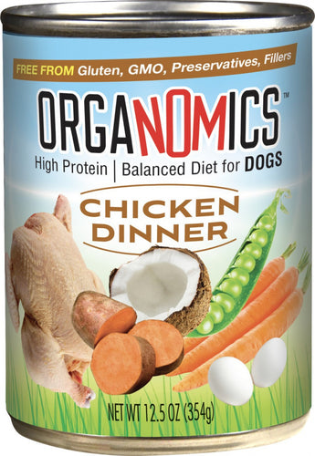 Evangers Organomics Chicken Dinner for Dogs