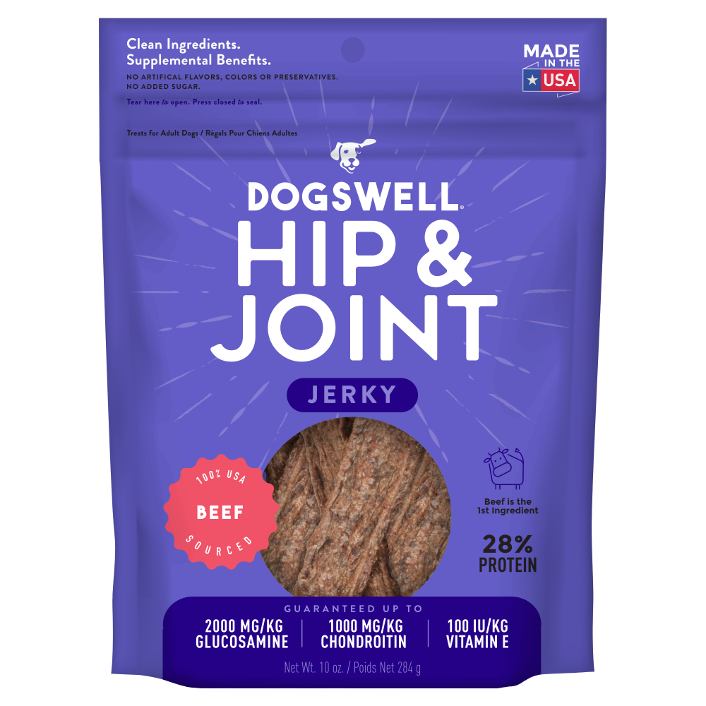 Dogswell Hip & Joint Jerky Beef Dog Treats
