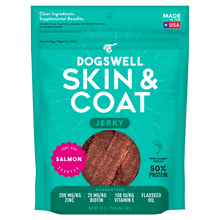 Load image into Gallery viewer, Dogswell Skin &amp; Coat Jerky Salmon Dog Treats