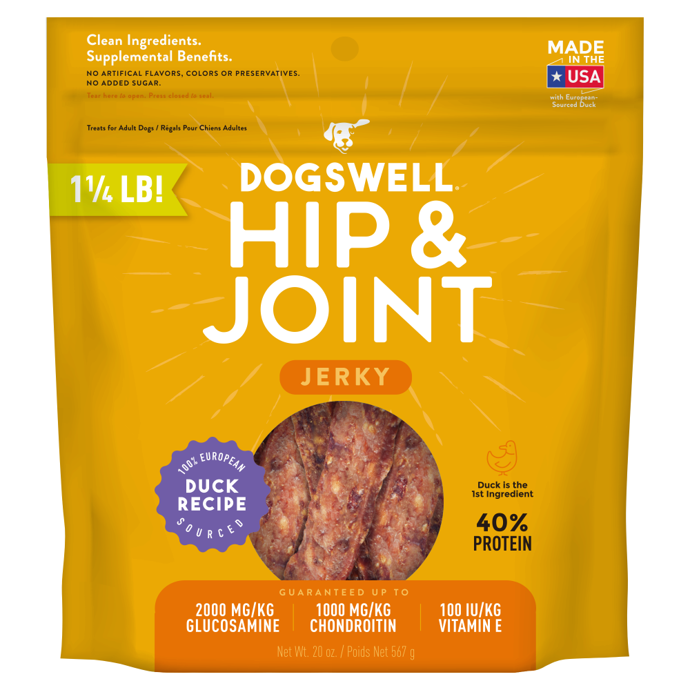 Dogswell Hip & Joint Jerky Duck Dog Treats