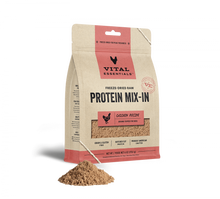 Load image into Gallery viewer, Vital Essentials Freeze Dried Raw Protein Mix In Chicken Recipe Ground Topper for Dogs