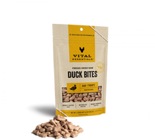 Load image into Gallery viewer, Vital Essentials Freeze Dried Duck Bites Dog Treats