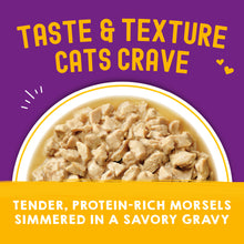 Load image into Gallery viewer, Stella &amp; Chewy&#39;s Carnivore Cravings Morsels N Gravy Chicken &amp; Chicken Liver Recipe Pouch Cat Food