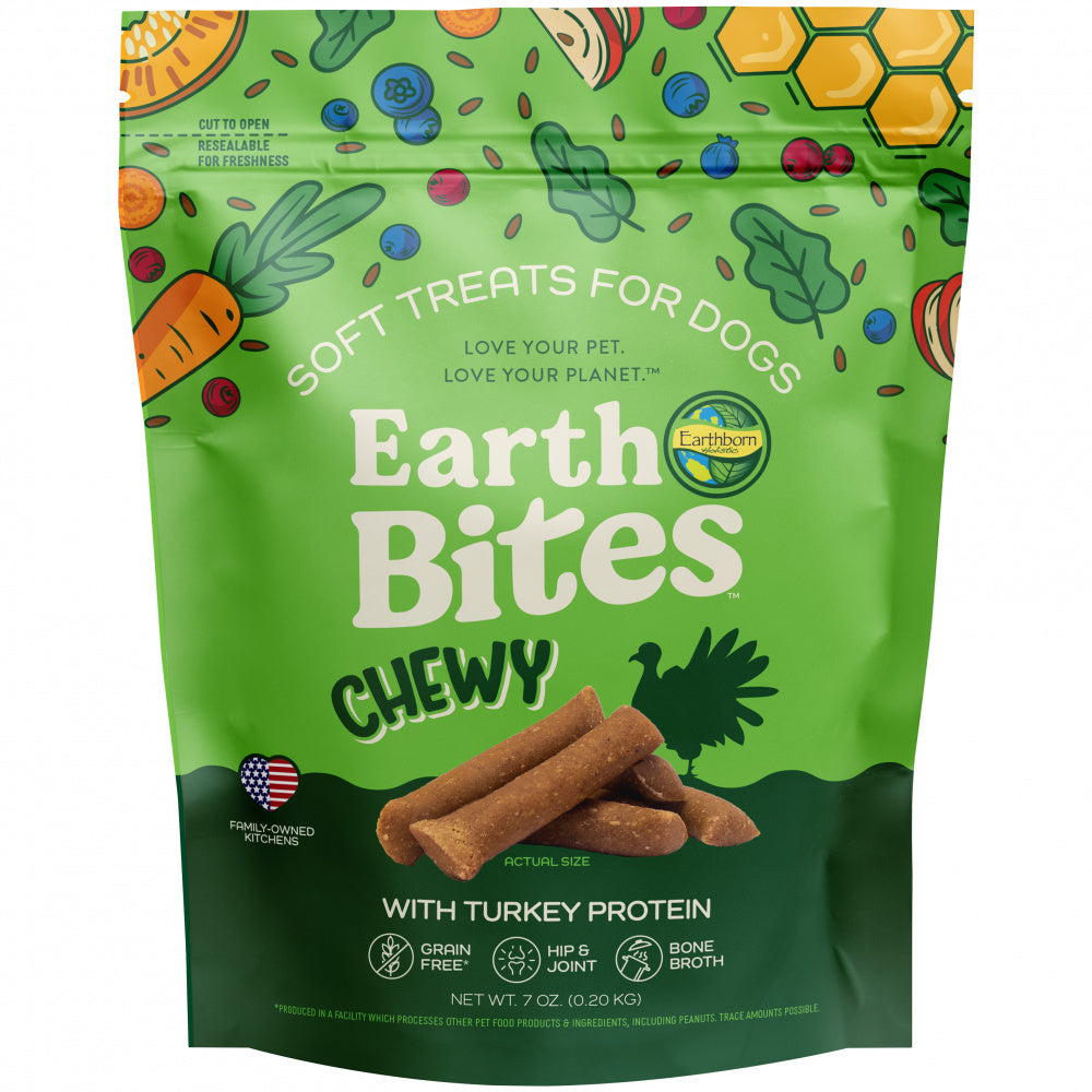 Earthbites Chewy Turkey Dog Treats