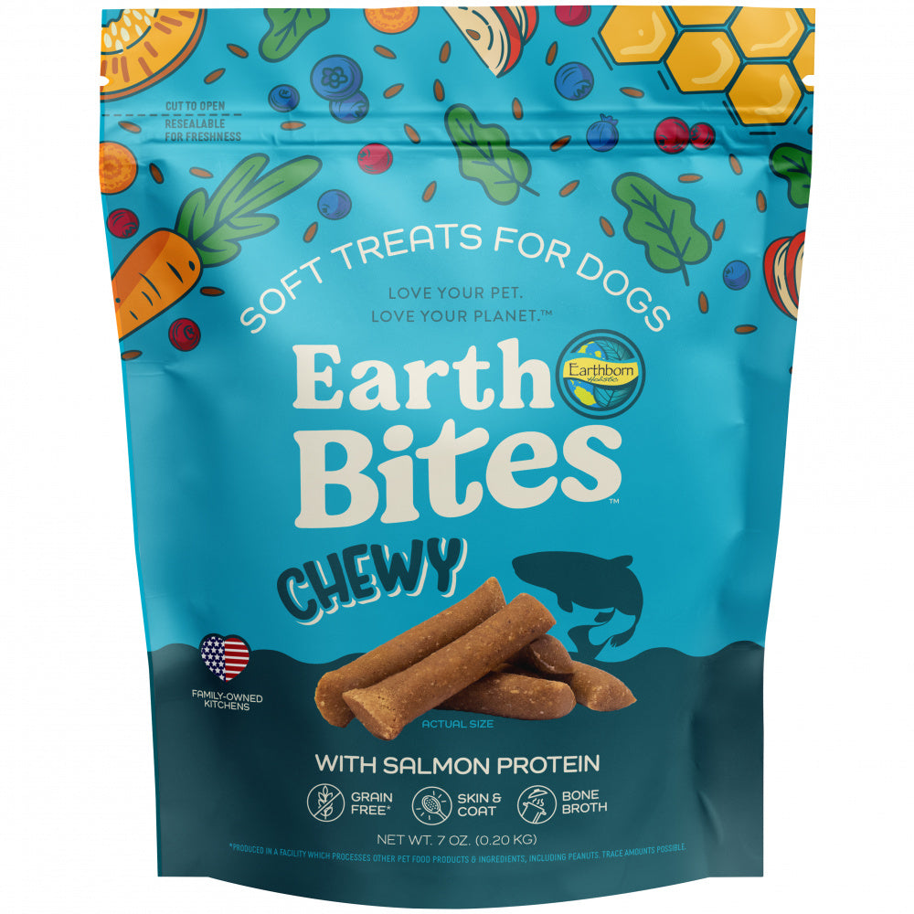Earthbites Chewy Salmon Dog Treats