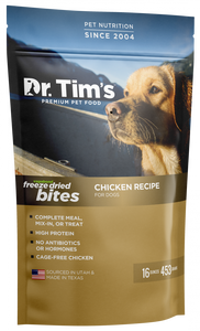 Dr. Tim's Vagabond Meal Topper Freeze Dried Chicken Bites