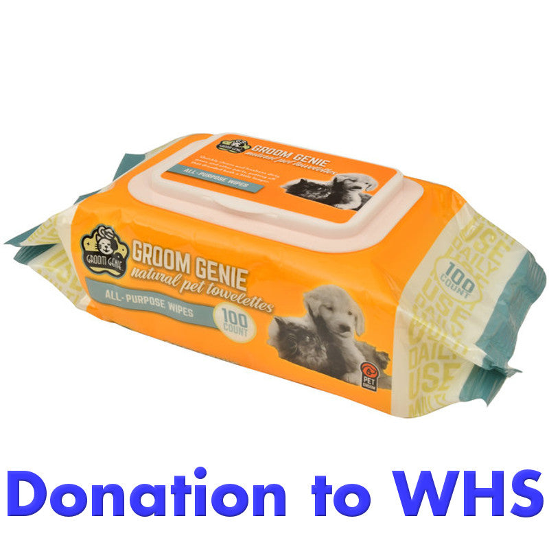DONATE Grooming Wipes to the Wisconsin Humane Society!
