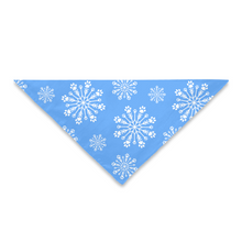 Load image into Gallery viewer, Paw Snowflake Pet Bandana