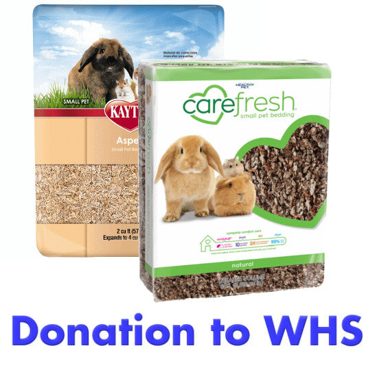 DONATE Small Animal Bedding to the Wisconsin Humane Society!