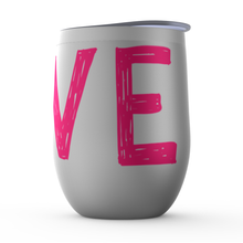 Load image into Gallery viewer, Love Pawprint Stemless Wine Tumblers