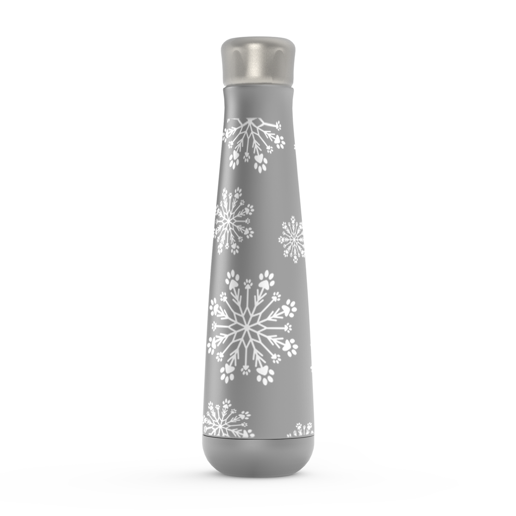 Paw Snowflake Peristyle Water Bottles