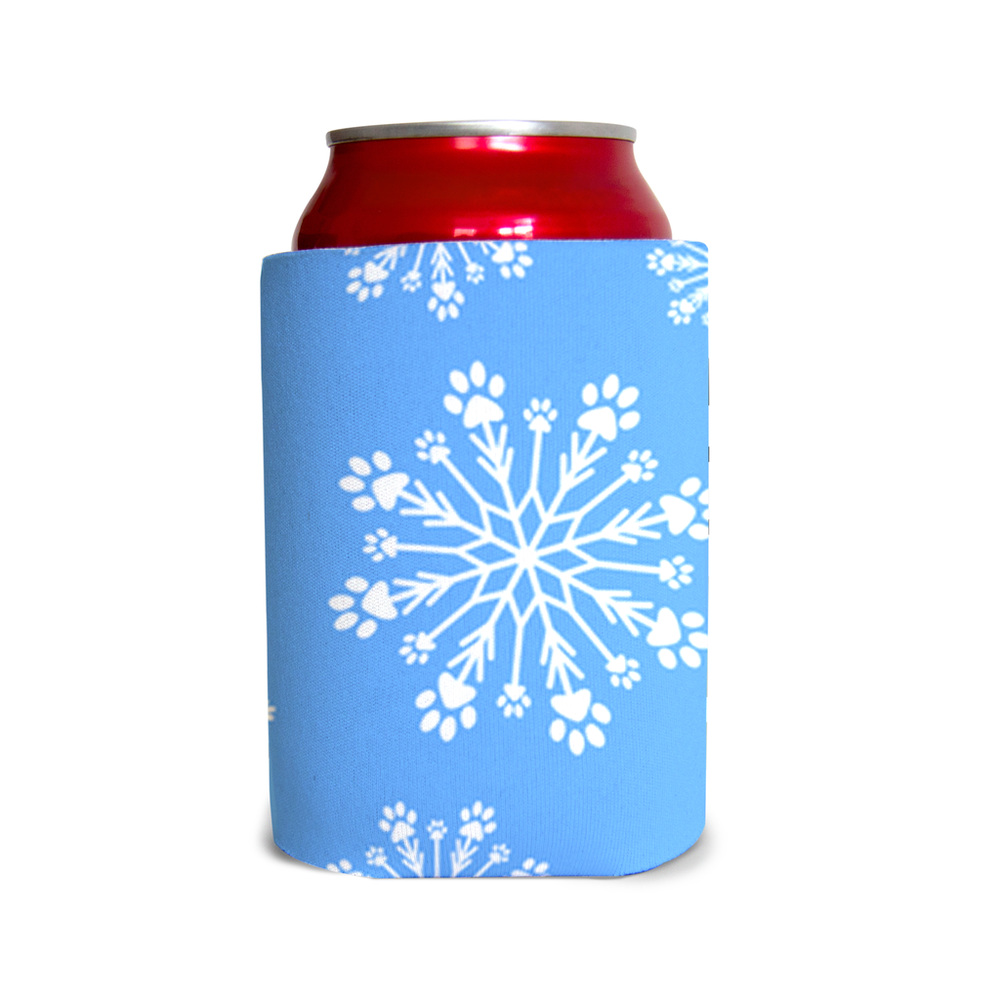
                  
                    Paw Snowflake Bottle and Can Cooler
                  
                