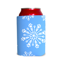 Load image into Gallery viewer, Paw Snowflake Bottle and Can Cooler
