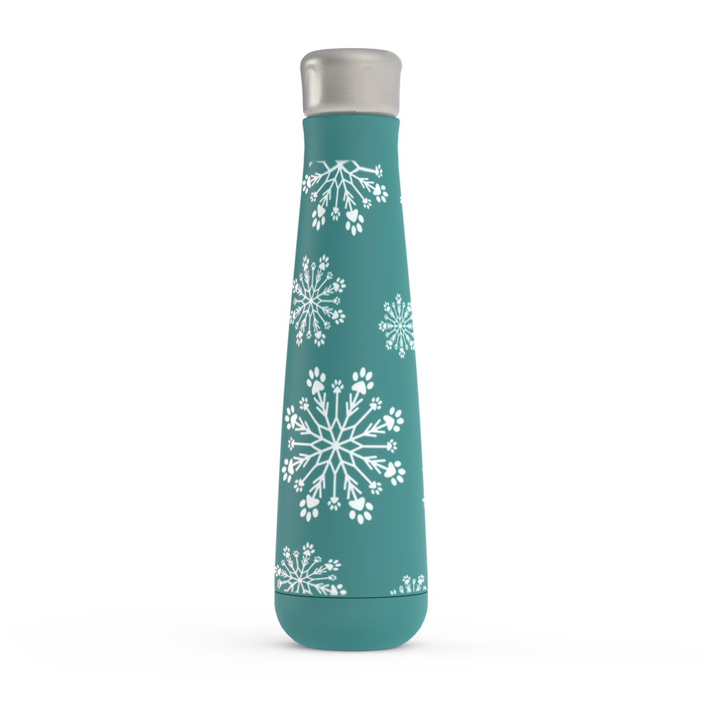 Paw Snowflake Peristyle Water Bottles