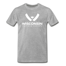 Load image into Gallery viewer, WHS Logo Unisex Premium T-Shirt - heather gray