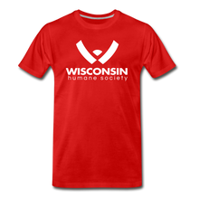Load image into Gallery viewer, WHS Logo Unisex Premium T-Shirt - red