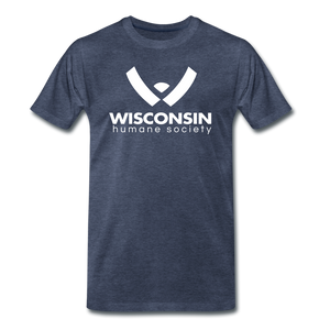 WHS Logo Unisex Premium T-Shirt - heather blue