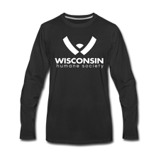 Load image into Gallery viewer, WHS Logo Premium Long Sleeve T-Shirt - black