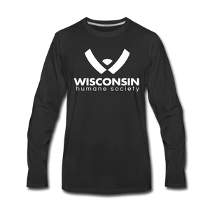 WHS Logo Premium Long Sleeve T-Shirt - black