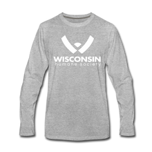 Load image into Gallery viewer, WHS Logo Premium Long Sleeve T-Shirt - heather gray