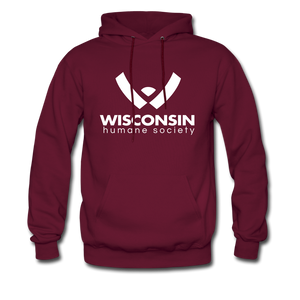 WHS Logo Classic Hoodie - burgundy