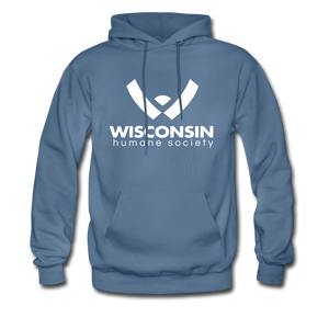 WHS Logo Classic Hoodie - denim blue