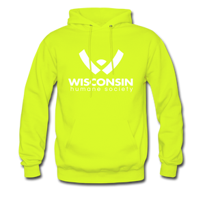 WHS Logo Classic Hoodie - safety green