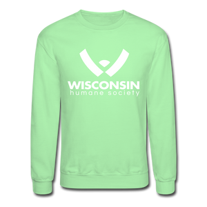 WHS Logo Crewneck Sweatshirt - lime