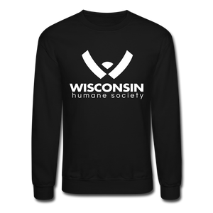 WHS Logo Crewneck Sweatshirt - black