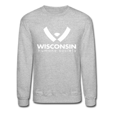 Load image into Gallery viewer, WHS Logo Crewneck Sweatshirt - heather gray