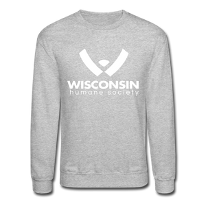 WHS Logo Crewneck Sweatshirt - heather gray