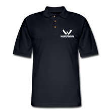 Load image into Gallery viewer, WHS Logo Pique Polo Shirt - midnight navy