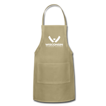 Load image into Gallery viewer, WHS Logo Adjustable Apron - khaki