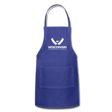 Load image into Gallery viewer, WHS Logo Adjustable Apron - royal blue