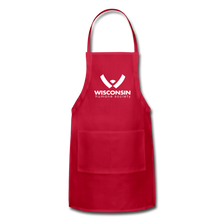 Load image into Gallery viewer, WHS Logo Adjustable Apron - red
