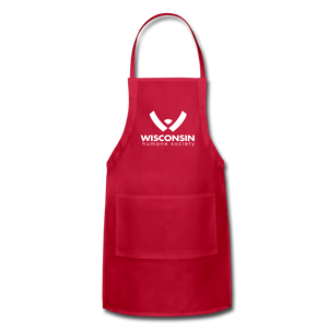 WHS Logo Adjustable Apron - red