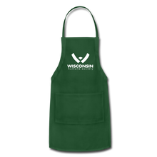 Load image into Gallery viewer, WHS Logo Adjustable Apron - forest green