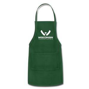 WHS Logo Adjustable Apron - forest green