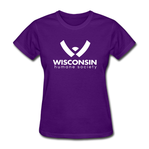 WHS Logo Classic Contoured T-Shirt - purple