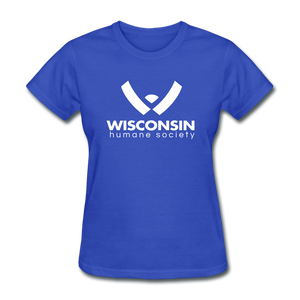 WHS Logo Classic Contoured T-Shirt - royal blue