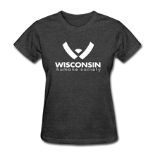 Load image into Gallery viewer, WHS Logo Classic Contoured T-Shirt - heather black