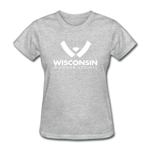 WHS Logo Classic Contoured T-Shirt - heather gray