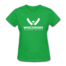 Load image into Gallery viewer, WHS Logo Classic Contoured T-Shirt - bright green