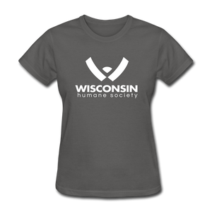 WHS Logo Classic Contoured T-Shirt - charcoal