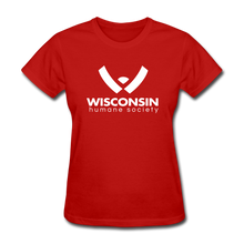 Load image into Gallery viewer, WHS Logo Classic Contoured T-Shirt - red